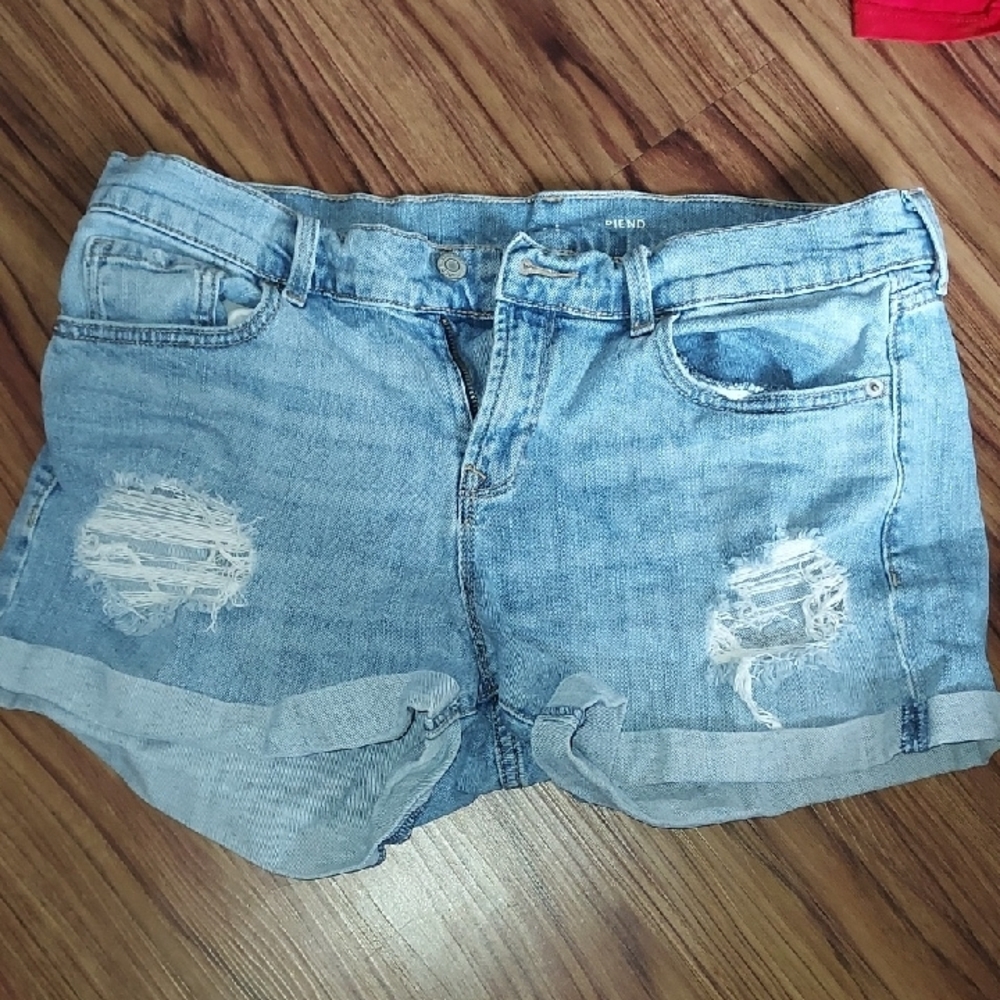 Denim Blue Women's Shorts